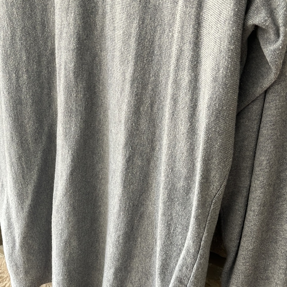 The Limited Light Grey Mock Turtleneck Sweater With Open Back Size Large - Picture 6 of 13